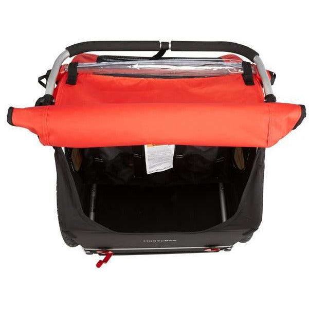 Burley Fietskar Honey Bee Kind Rood Burley Fietskar Honey Bee Kind Rood
